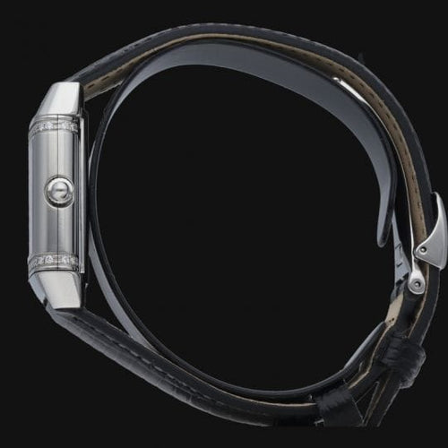 Montre Jaeger-LeCoultre Reverso Classique Lady - Montre femme en acier 58 Facettes MT41405