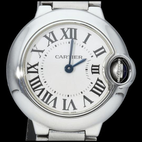 Montre Cartier Ballon Bleu - Montre femme en acier 28 mm 58 Facettes MT44457