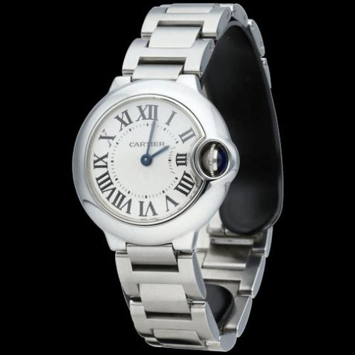 Montre Cartier Ballon Bleu - Montre femme en acier 28 mm 58 Facettes MT44457