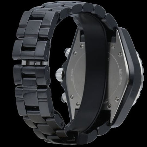 Montre Chanel J12 - Montre chronographe 41 mm en céramique 58 Facettes MT44645