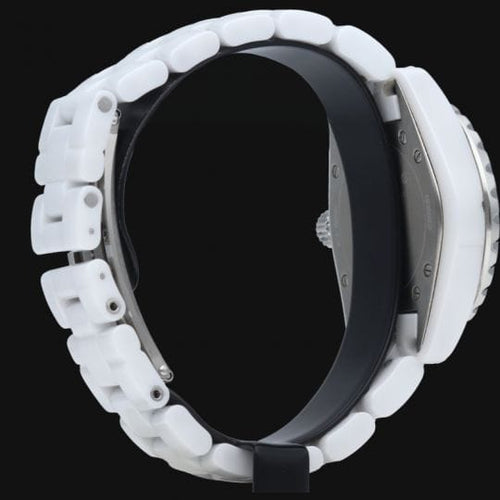 Montre Chanel J12 - Montre femme 33 mm en céramique blanche 58 Facettes MT44655