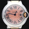 Montre Cartier Ballon Bleu - Montre femme quartz 28 mm or rose et acier 58 Facettes MT42721