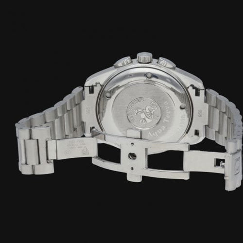 Montre Omega Seamaster Aqua Terra - Montre chronographe automatique homme 42 mm acier 58 Facettes MT44710