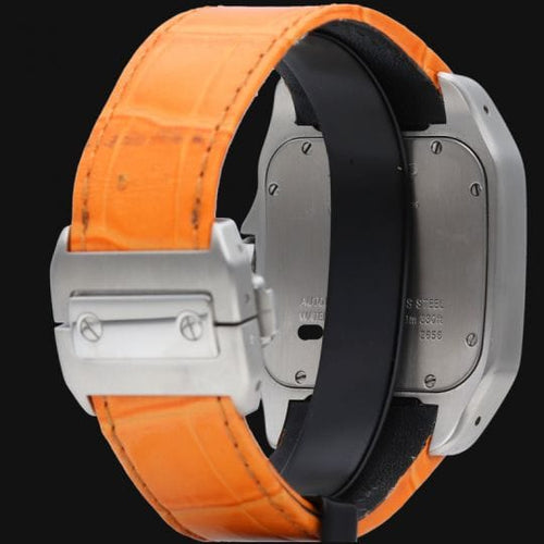 Montre Cartier Santos 100 XL - Montre automatique homme en acier 58 Facettes MT44382