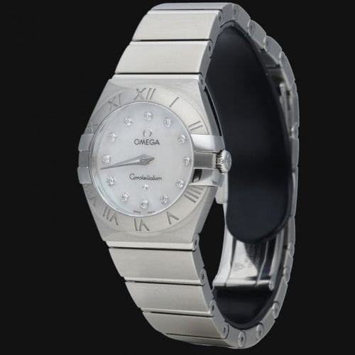 Montre Omega Constellation - Montre femme quartz 24 mm en acier 58 Facettes MT41331