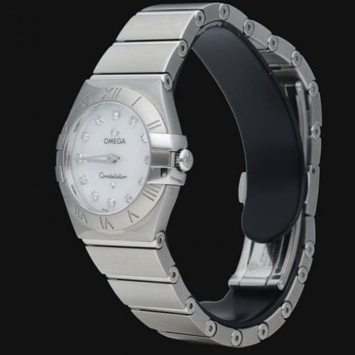Montre Omega Constellation - Montre femme quartz 24 mm en acier 58 Facettes MT41331