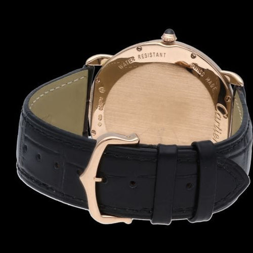 Montre Cartier Ronde Louis Cartier - Montre homme en or rose 58 Facettes MT39454