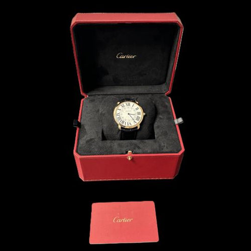 Montre Cartier Ronde Louis Cartier - Montre homme en or rose 58 Facettes MT39454