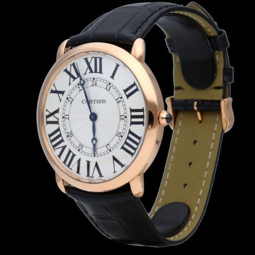 Montre Cartier Ronde Louis Cartier - Montre homme en or rose 58 Facettes MT39454