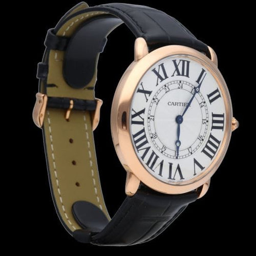 Montre Cartier Ronde Louis Cartier - Montre homme en or rose 58 Facettes MT39454