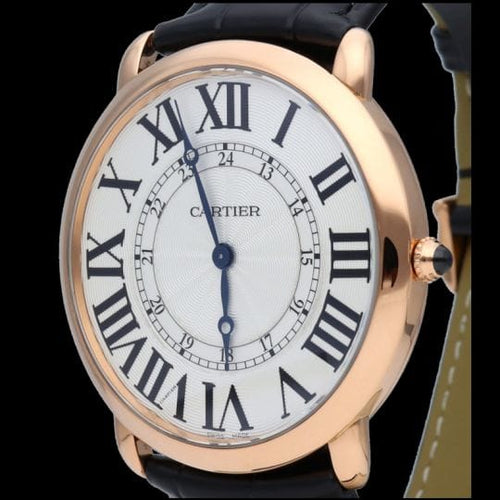 Montre Cartier Ronde Louis Cartier - Montre homme en or rose 58 Facettes MT39454