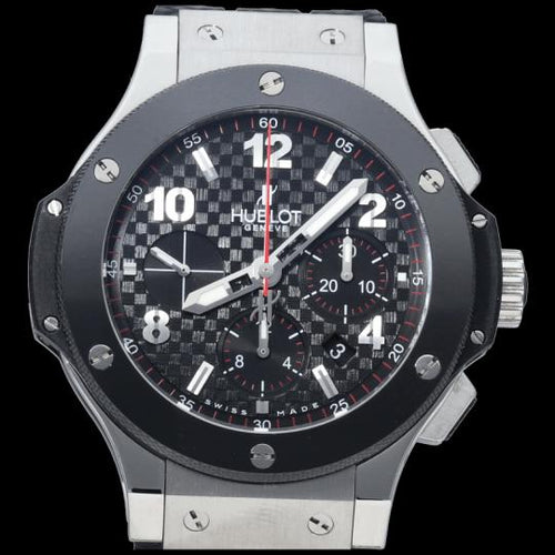Montre Hublot Big Bang - Montre chronographe 44 mm 58 Facettes MT40201