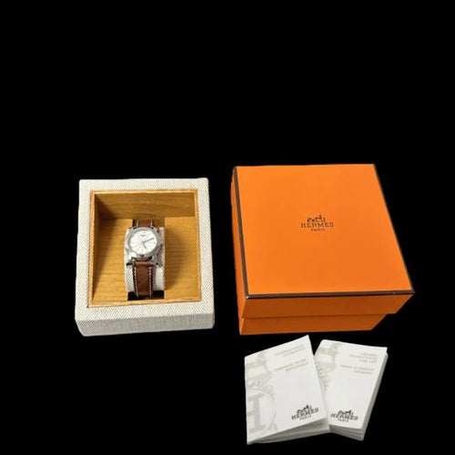Montre Hermès Heure H Ronde - Montre femme en acier 58 Facettes MT40418
