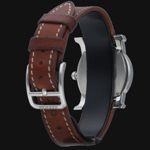 Montre Hermès Heure H Ronde - Montre femme en acier 58 Facettes MT40418