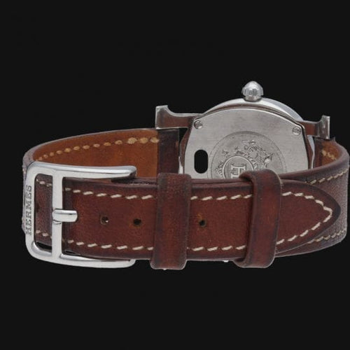 Montre Hermès Heure H Ronde - Montre femme en acier 58 Facettes MT40418