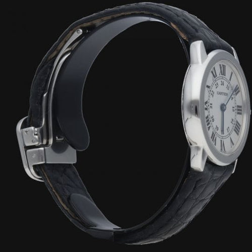 Montre Cartier Ronde Solo - Montre femme quartz 29 mm en acier 58 Facettes MT40105