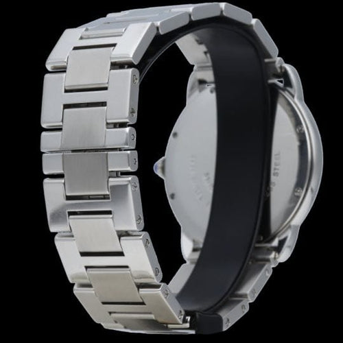 Montre Cartier Ronde Solo - Montre ronde homme en acier 58 Facettes MT40298