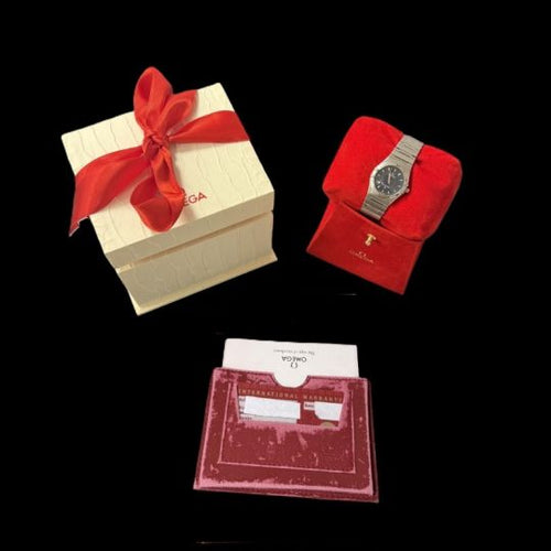 Montre Omega Constellation - Montre femme en acier, quartz 25 mm 58 Facettes MT39137