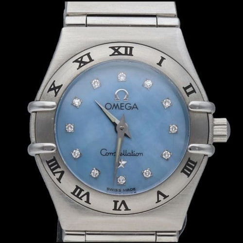Montre Omega Constellation Mini - Montre femme quartz en acier 58 Facettes MT39877