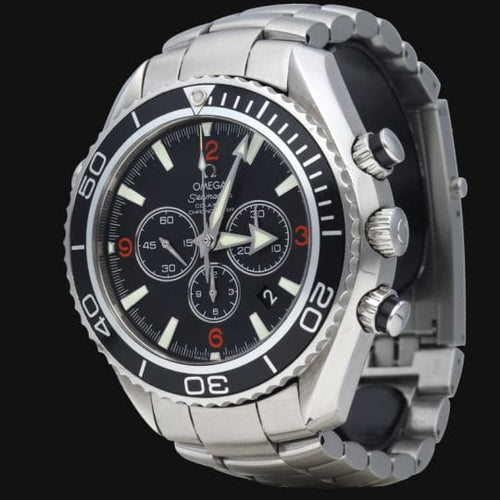 Montre Omega Seamaster Planet Ocean - Montre chronographe automatique en acier 58 Facettes MT40472