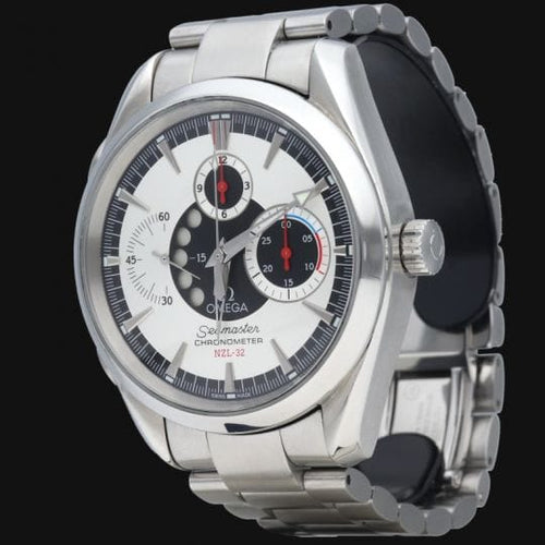 Montre Omega Seamaster Aqua Terra NZL-32 Regata - Montre automatique homme 42 mm acier 58 Facettes MT40491