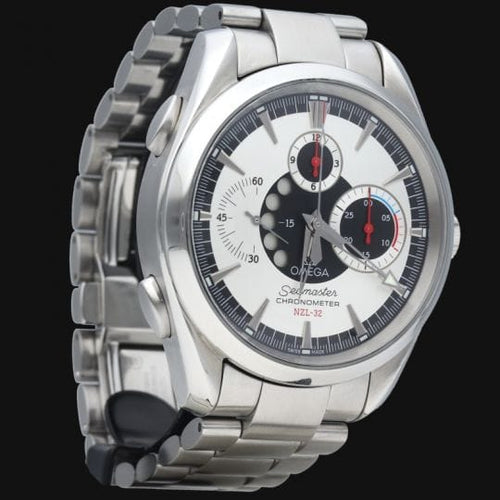 Montre Omega Seamaster Aqua Terra NZL-32 Regata - Montre automatique homme 42 mm acier 58 Facettes MT40491