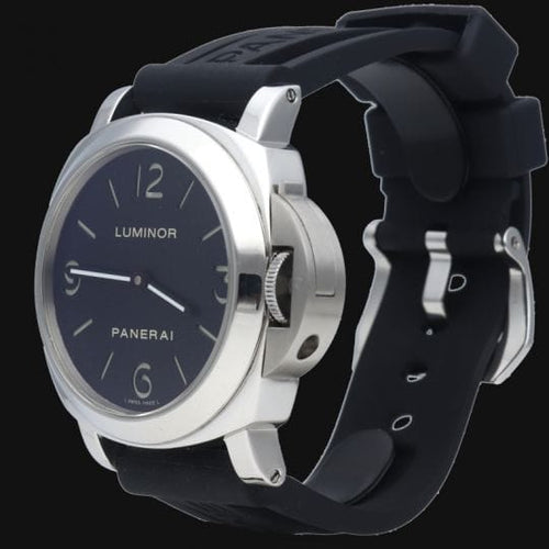 Montre Panerai Luminor Base - Montre homme 44 mm en acier 58 Facettes MT39751