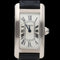 Montre Cartier Tank Américaine - Montre femme en or blanc 58 Facettes MT38944