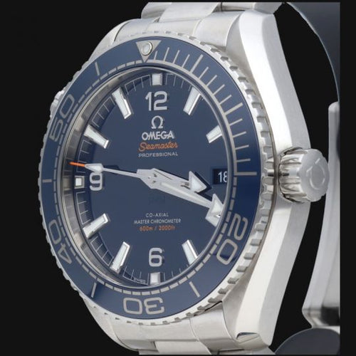 Montre Omega Seamaster Planet Ocean - Montre chronographe automatique acier 58 Facettes MT40032
