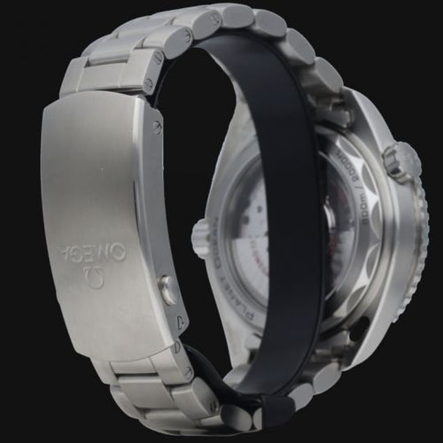 Montre Omega Seamaster Planet Ocean - Montre chronographe automatique acier 58 Facettes MT40032