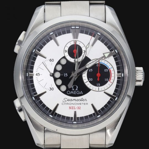 Montre Omega Seamaster Aqua Terra NZL-32 Regata - Montre automatique homme 42 mm acier 58 Facettes MT40654