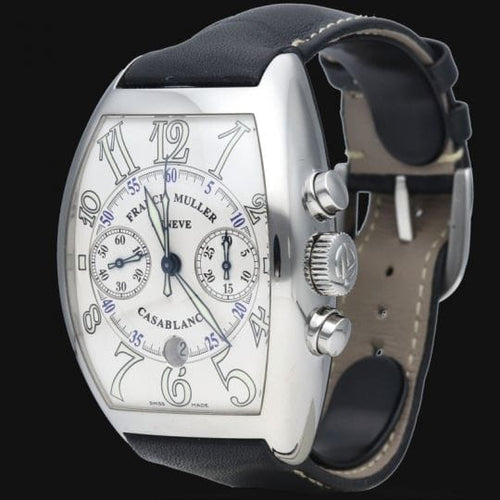 Montre Franck Muller Casablanca - Montre chronographe automatique homme en acier 58 Facettes MT41264