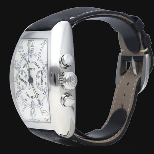 Montre Franck Muller Casablanca - Montre chronographe automatique homme en acier 58 Facettes MT41264