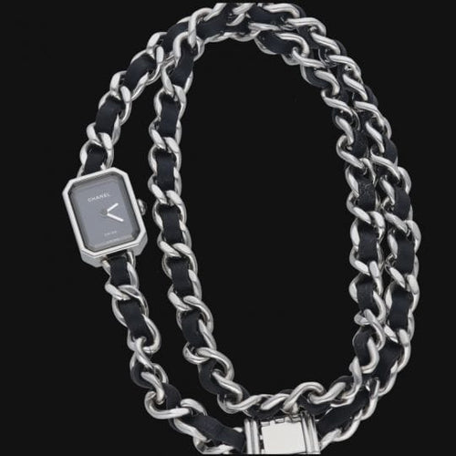 Montre Chanel Première - Montre femme double bracelet en acier 58 Facettes MT41088