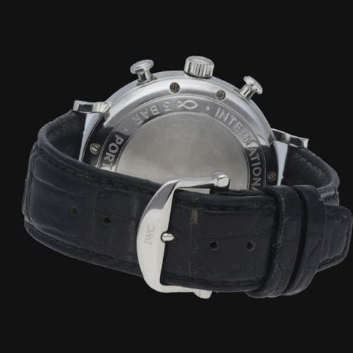 Montre IWC Portofino - Montre chronographe automatique homme 42 mm acier 58 Facettes MT41112