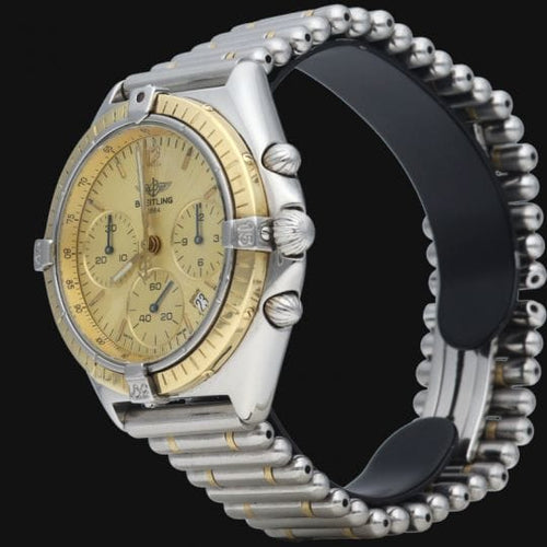 Montre Breitling Chronomat - Montre en or jaune et acier 36 mm 58 Facettes MT40869