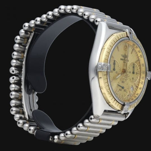 Montre Breitling Chronomat - Montre en or jaune et acier 36 mm 58 Facettes MT40869