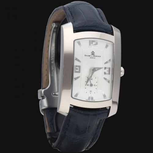 Montre Baume & Mercier Hampton - Montre femme en or blanc 58 Facettes MT40866