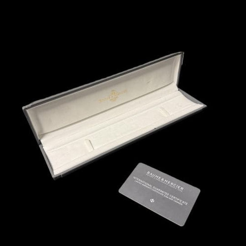 Montre Baume & Mercier Hampton - Montre femme en or blanc 58 Facettes MT40866