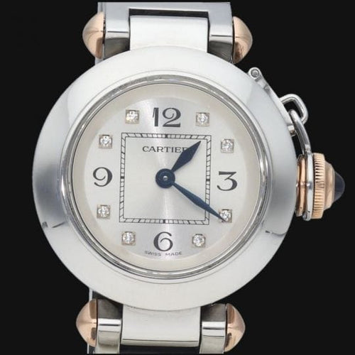 Montre Cartier Pasha - Montre femme à quartz 27 mm 58 Facettes MT40908