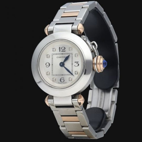 Montre Cartier Pasha - Montre femme à quartz 27 mm 58 Facettes MT40908