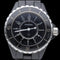 Montre Chanel J12 - Montre quartz 33 mm en céramique noire 58 Facettes MT40394
