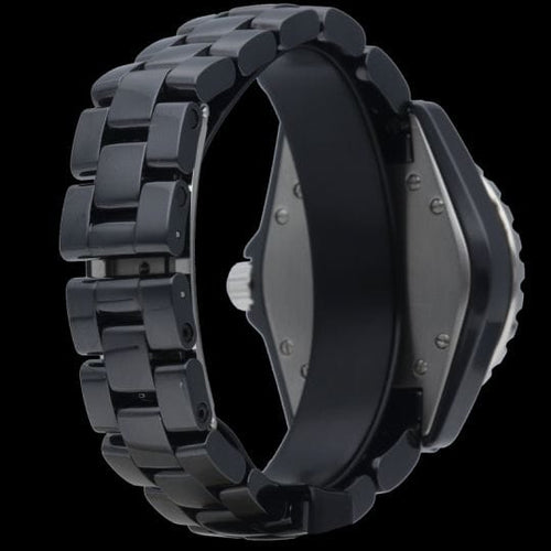Montre Chanel J12 - Montre quartz 33 mm en céramique noire 58 Facettes MT40394