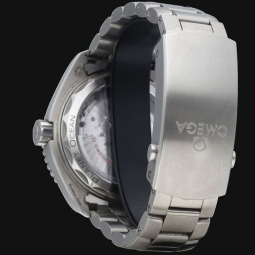 Montre Omega Seamaster Planet Ocean - Montre 600M en acier 44 mm 58 Facettes MT41129