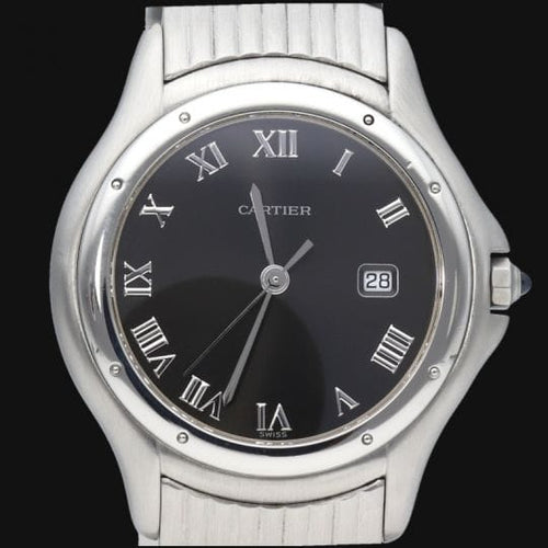 Montre Cartier Cougar - Montre quartz en acier, 33 mm 58 Facettes MT41500