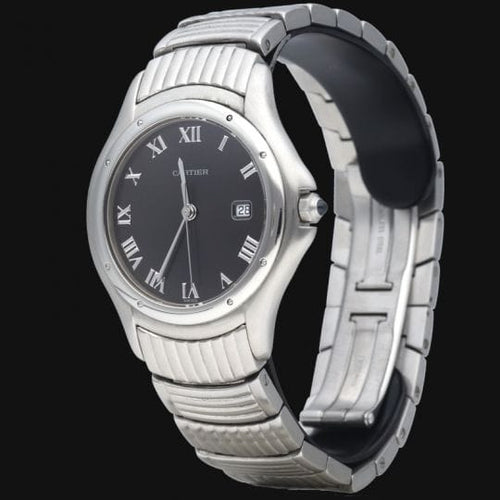 Montre Cartier Cougar - Montre quartz en acier, 33 mm 58 Facettes MT41500