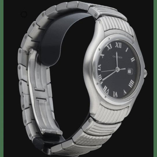 Montre Cartier Cougar - Montre quartz en acier, 33 mm 58 Facettes MT41500