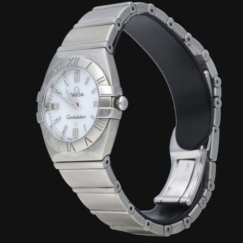 Montre Omega Constellation Double Eagle - Montre femme quartz 24 mm en acier 58 Facettes MT41346