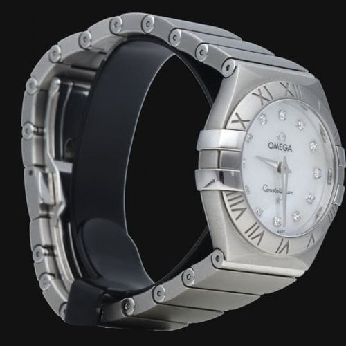 Montre Omega Constellation - Montre femme en acier 27 mm 58 Facettes MT41332