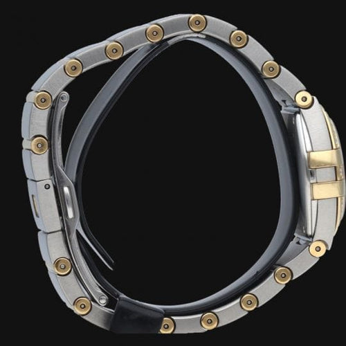 Montre Omega Constellation - Montre quartz femme 24 mm or jaune/acier et diamants 58 Facettes MT41336